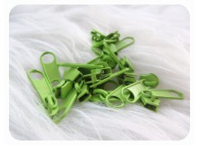 Reißverschluss Mix & Match Schieber 3mm - Shiny Lime